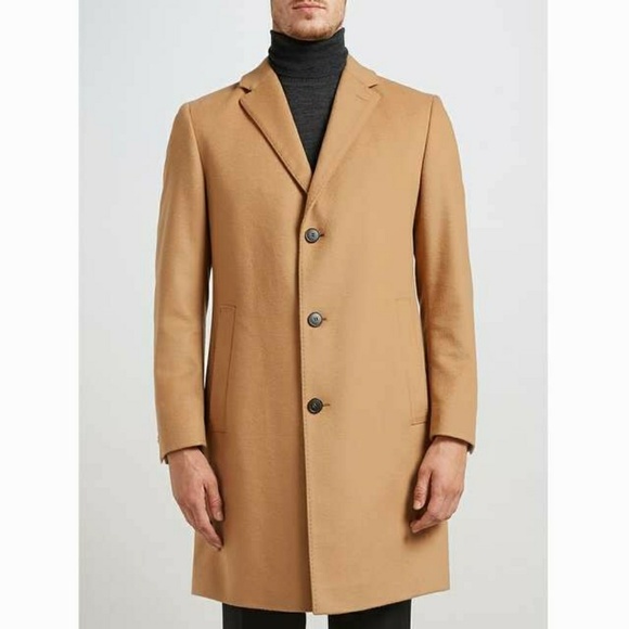 Euc Hugo Boss Stratus 4r Overcoat 